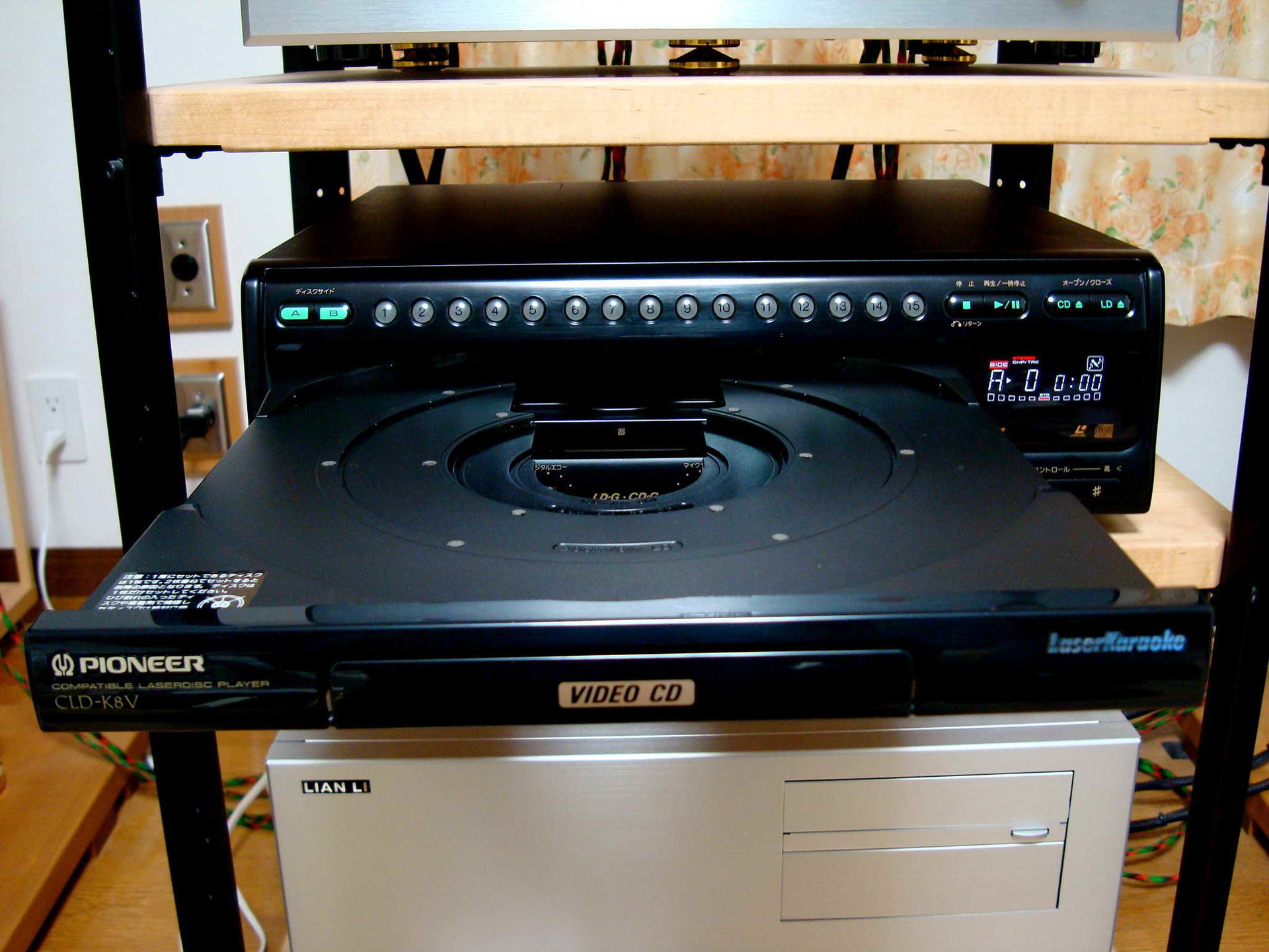 高级 美品 パイオニア pioneer カラオケ cld-k8v 1円