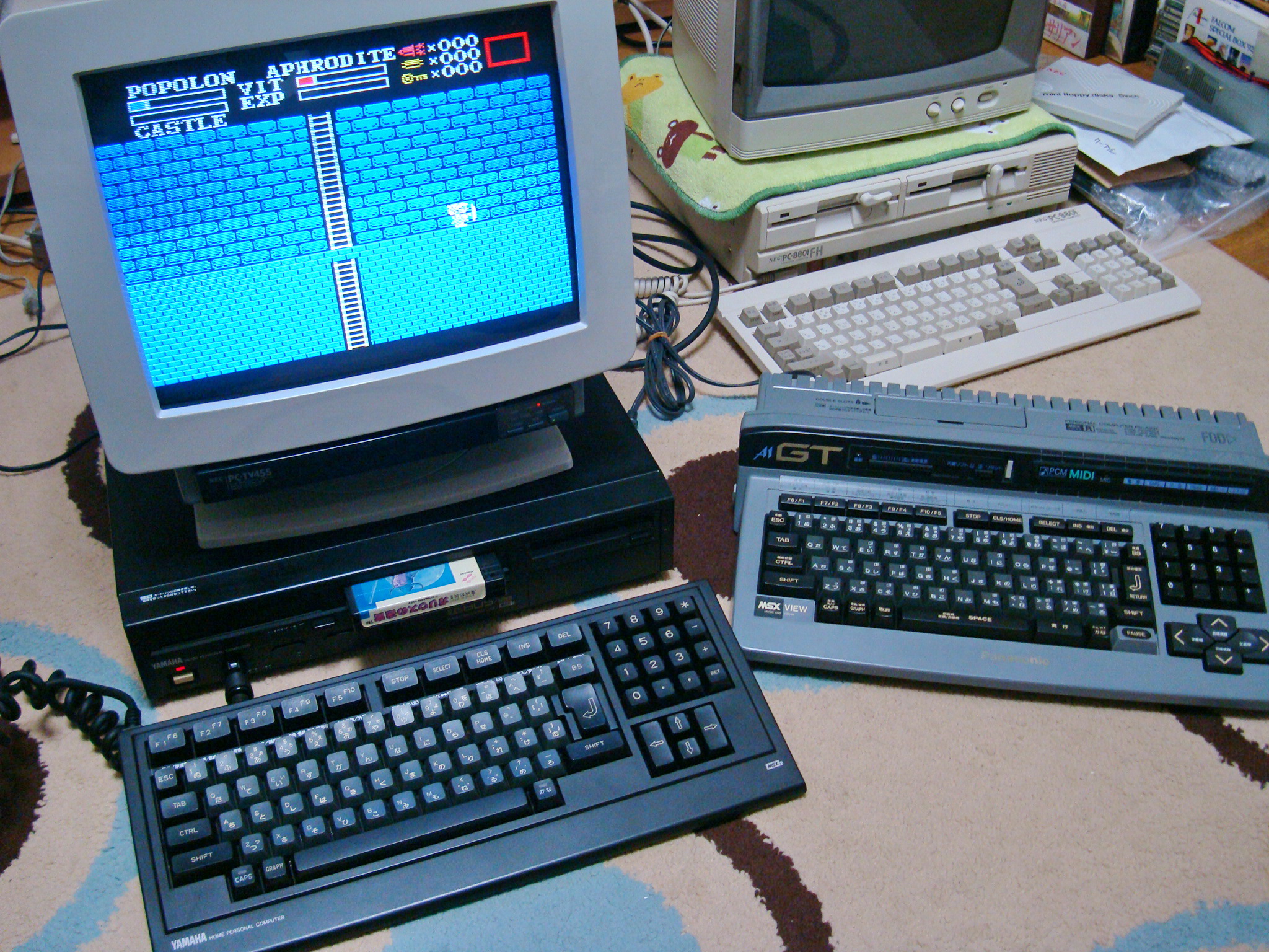 MSX2の延命処理＋メンテを頼まれました＾＾: はにはにのヴィンテージＰＣ新品再生ブログ